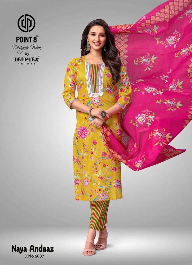 Naya Andaaz Vol 6 By Deeptex Printed Cotton Readymade Dress Wholesale Suppliers In India

